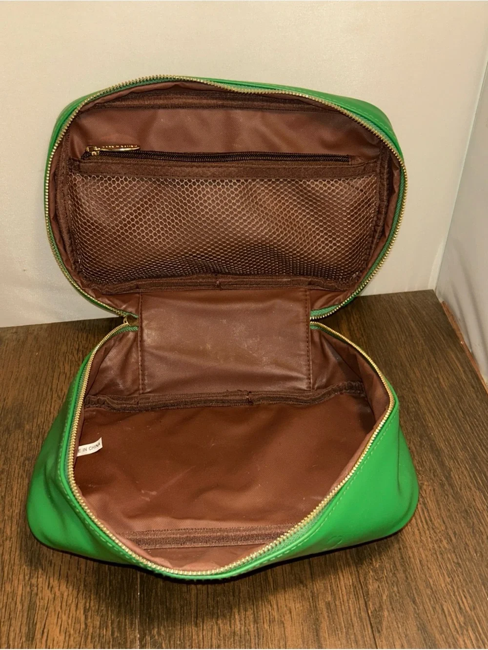 Hard Candy X Girl Scouts Mint Cosmetics Makeup Bag Great Condition